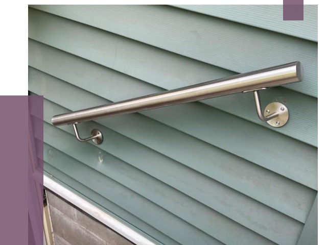 Поручни из нержавеющей стали в Омске от 7777 руб.  | ПРОЛЁТ-Омс