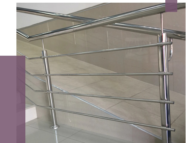 Изготовление поручней из нержавеющей стали в Омске