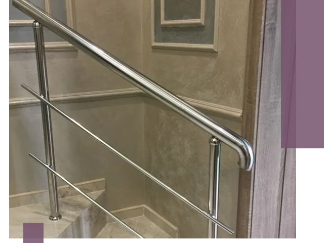 Демонтаж поручней из нержавейки профессионально в Омске